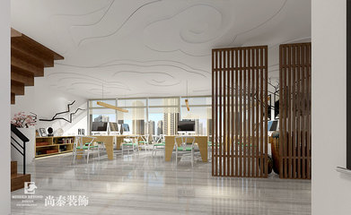200㎡时尚风女性用品展厅+办公室装修效果图-商场店铺装修-深圳尚泰装饰设计