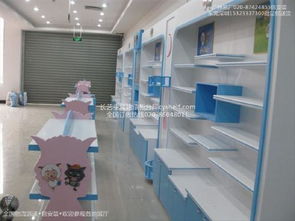 长艺展柜厂最新宝宝店装修设计图片