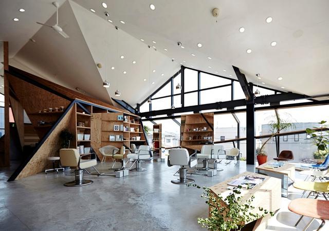 杭州理发店装修设计风格展示