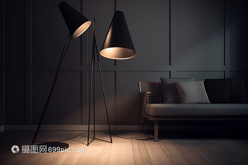 光影艺术 探索落地灯在现代家居装饰中的时尚设计美学